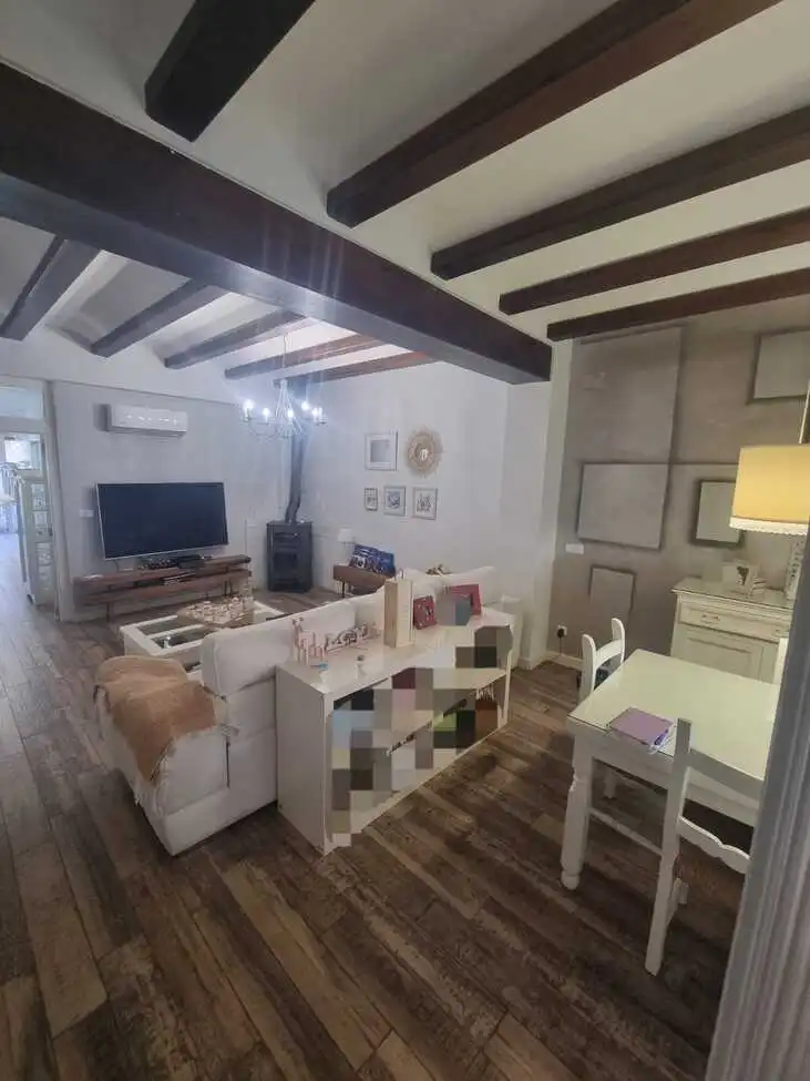 Sala de estar de Casa adosada en venta en Canals