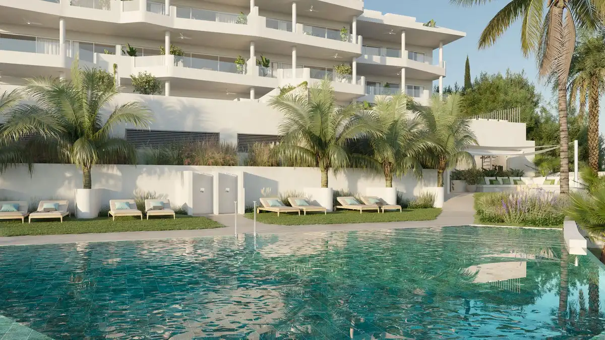 Piscina de Planta baixa en venda en Benalmádena amb Aire condicionat, Jardí privat i Traster