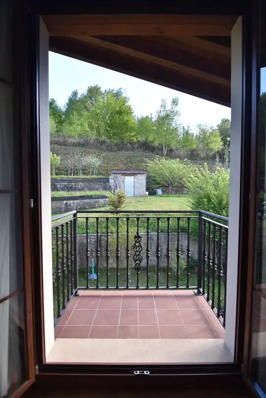 Terrassa de Casa o xalet en venda en Ermua amb Calefacció, Jardí privat i Terrassa