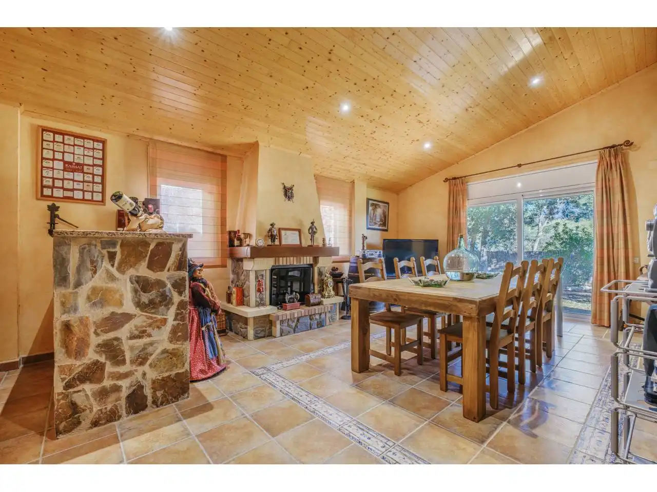 Dining room of Houses for sale in Matadepera  with Heating, Private garden and Terrace
