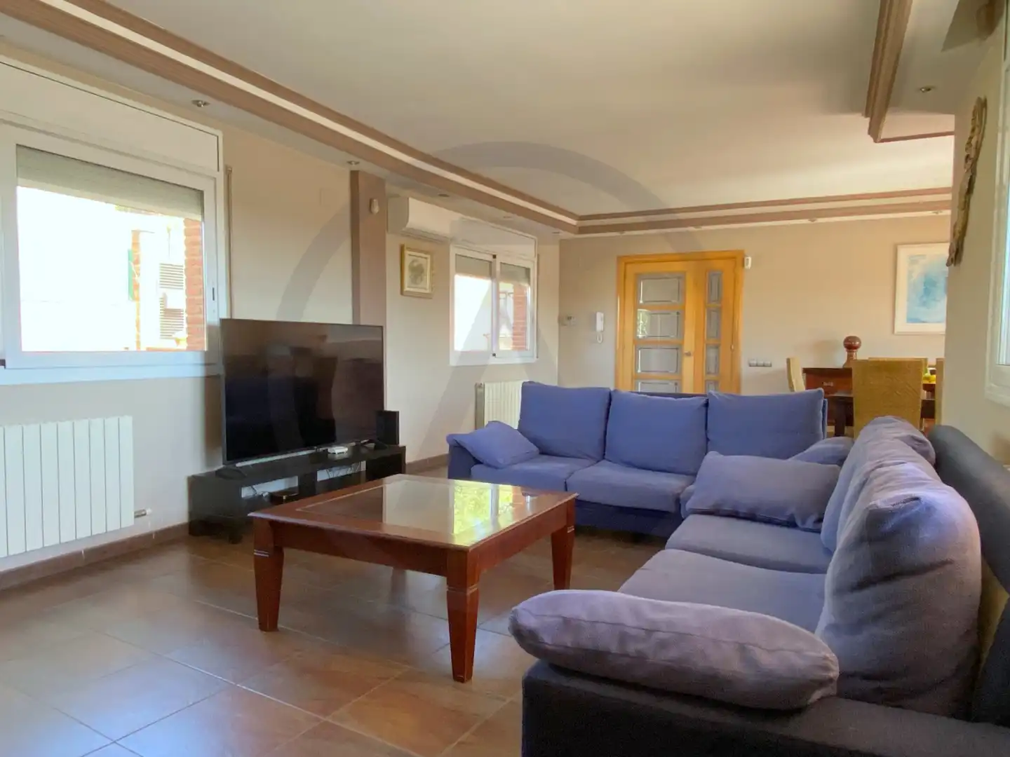 Living room of Houses for sale in Viladecavalls  with Air Conditioner, Heating and Private garden