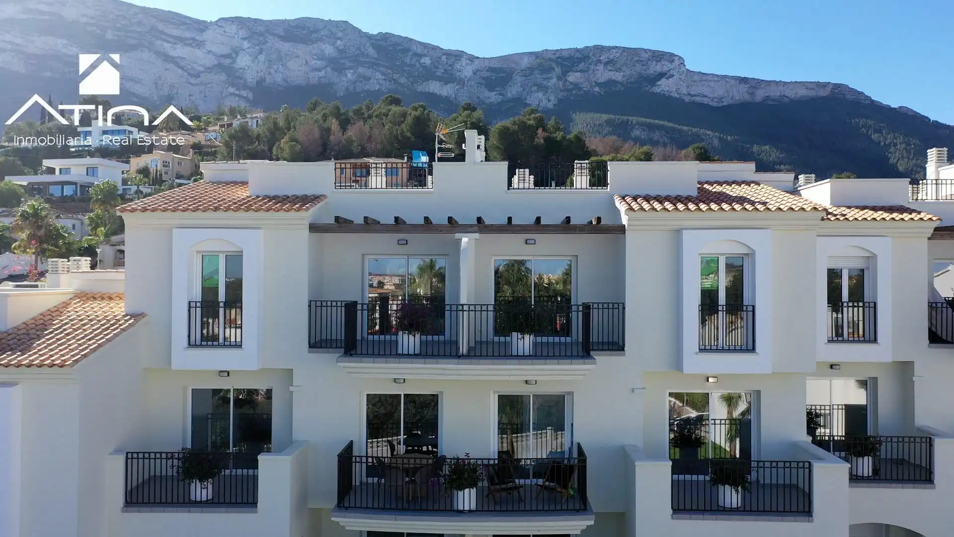 Exterior view of Detached homes for sale in Dénia  with Air Conditioner, Private garden and Terrace