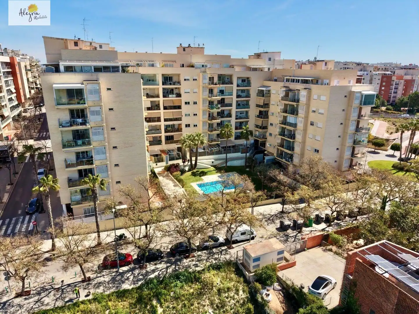 Exterior view of Apartments for sale in Paterna  with Air Conditioner, Private garden and Terrace