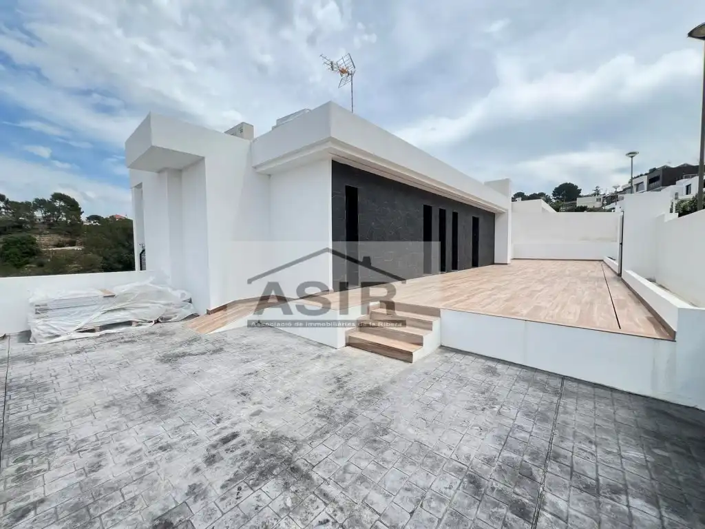 Terraza de Casa o chalet en venta en Alzira con Aire acondicionado, Terraza y Piscina