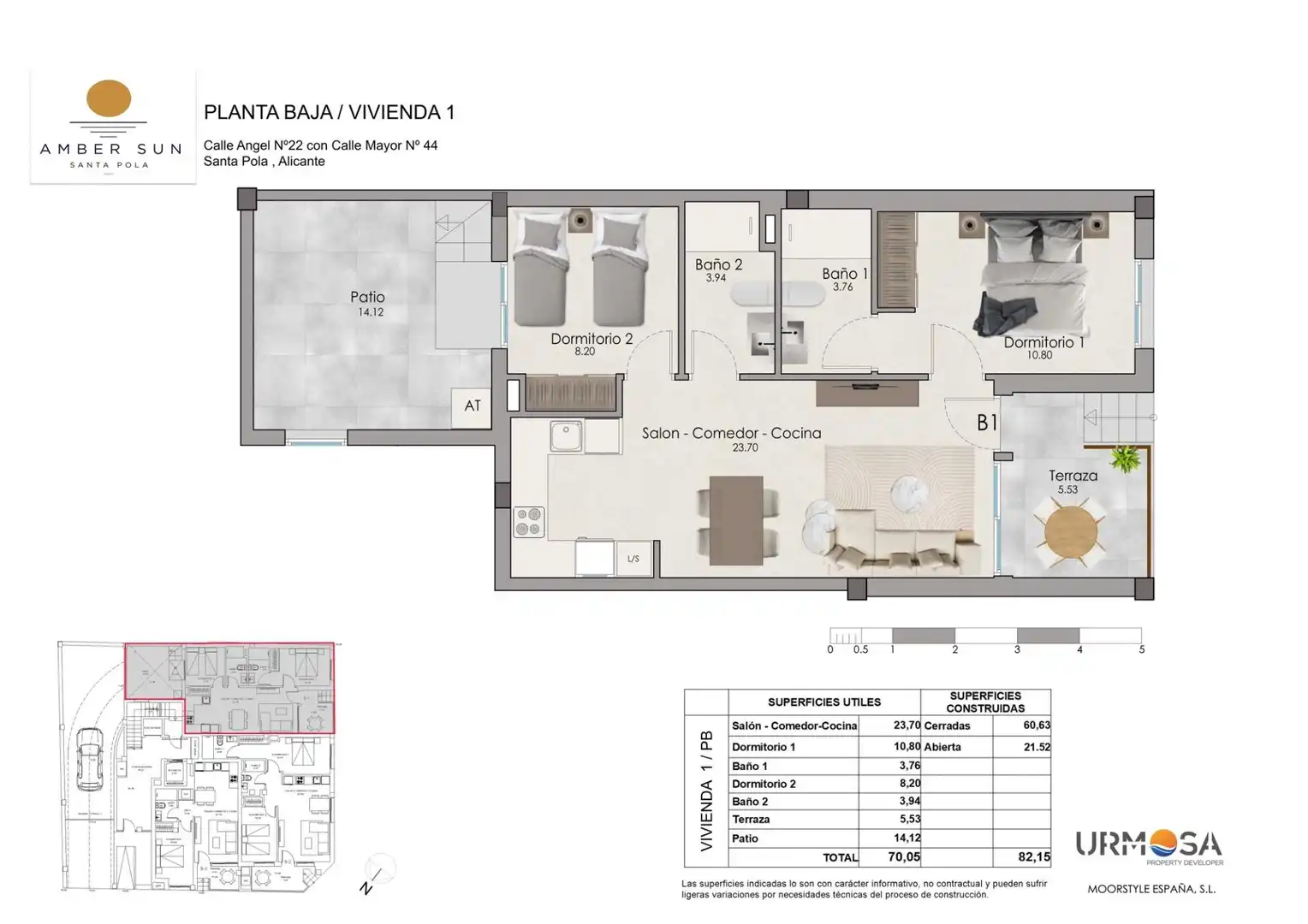Apartament amb piscina en venda a Santa Pola ciudad, imagen 9