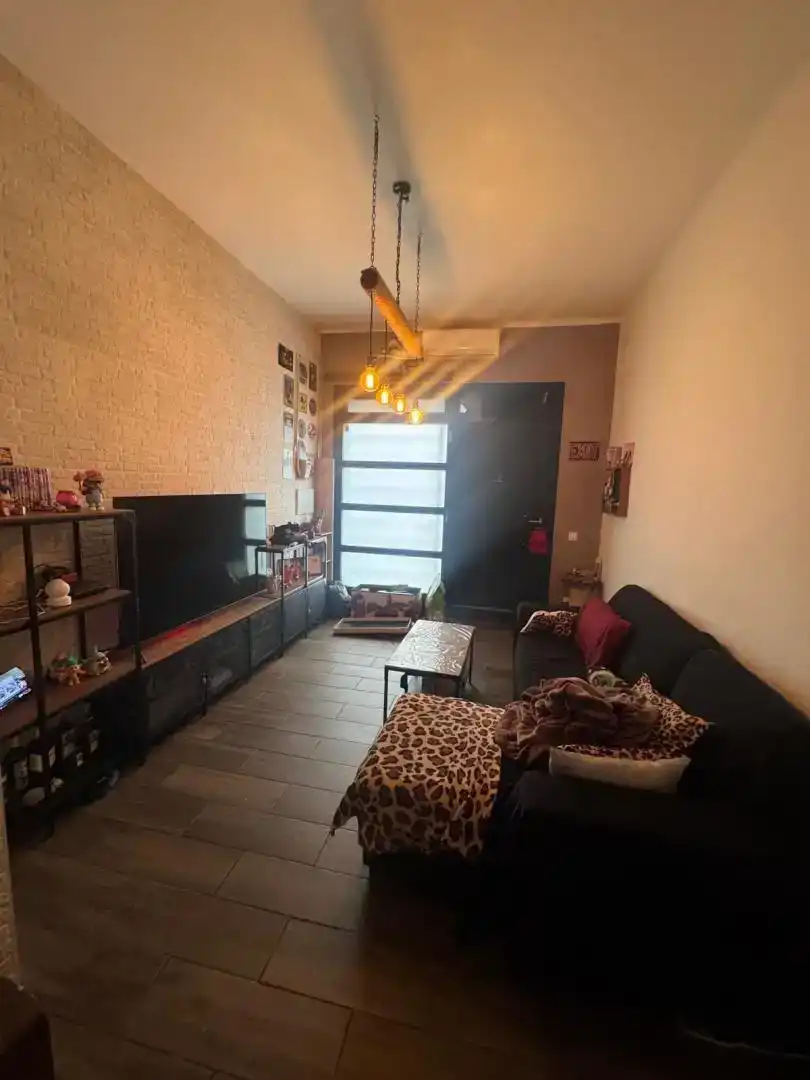 Sala d'estar de Pis en venda en Sant Adrià de Besòs amb Aire condicionat