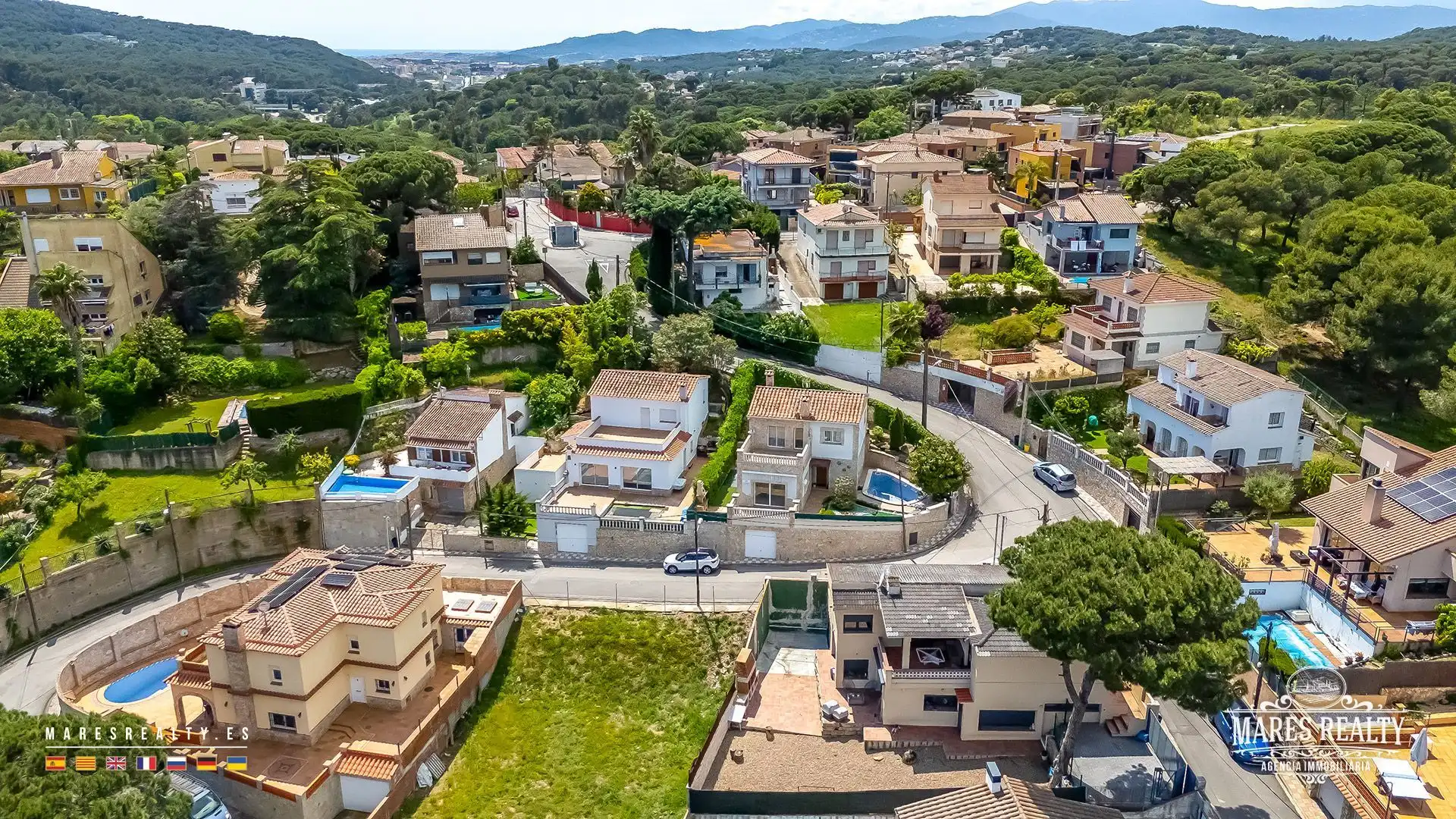 Exterior view of Houses for sale in Lloret de Mar  with Air Conditioner, Heating and Private garden