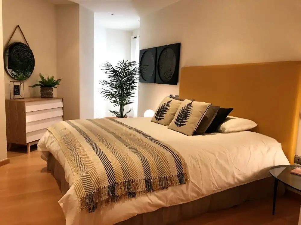 Dormitori de Apartament de lloguer en Alicante / Alacant amb Aire condicionat, Calefacció i Parquet