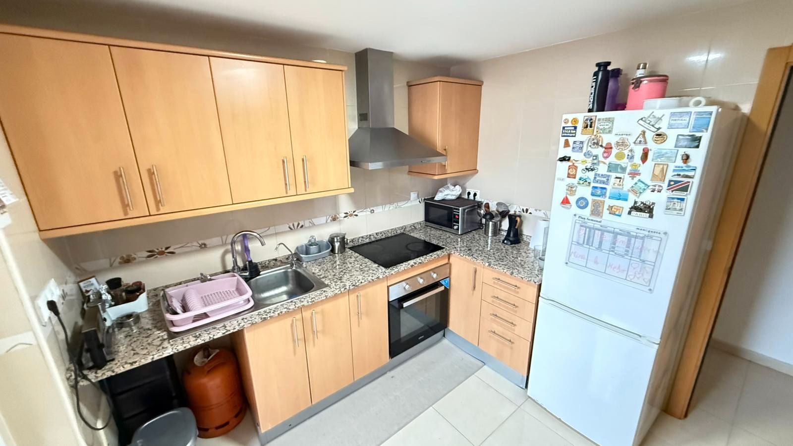 Kitchen of Duplex to rent in Roda de Berà  with Air Conditioner, Heating and Terrace