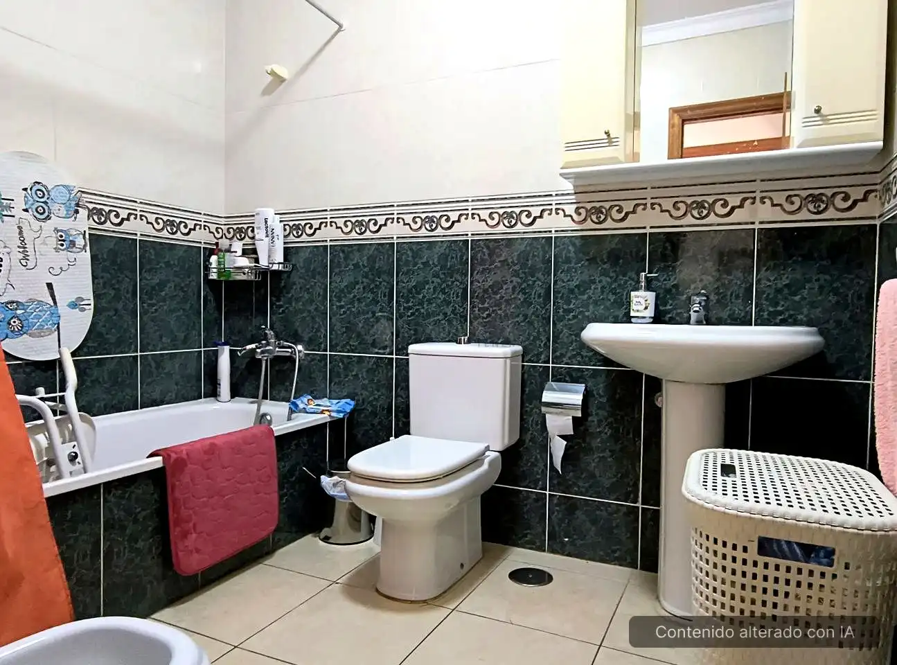 Baño de Piso de alquiler en Arona con Calefacción, Amueblado y Balcón