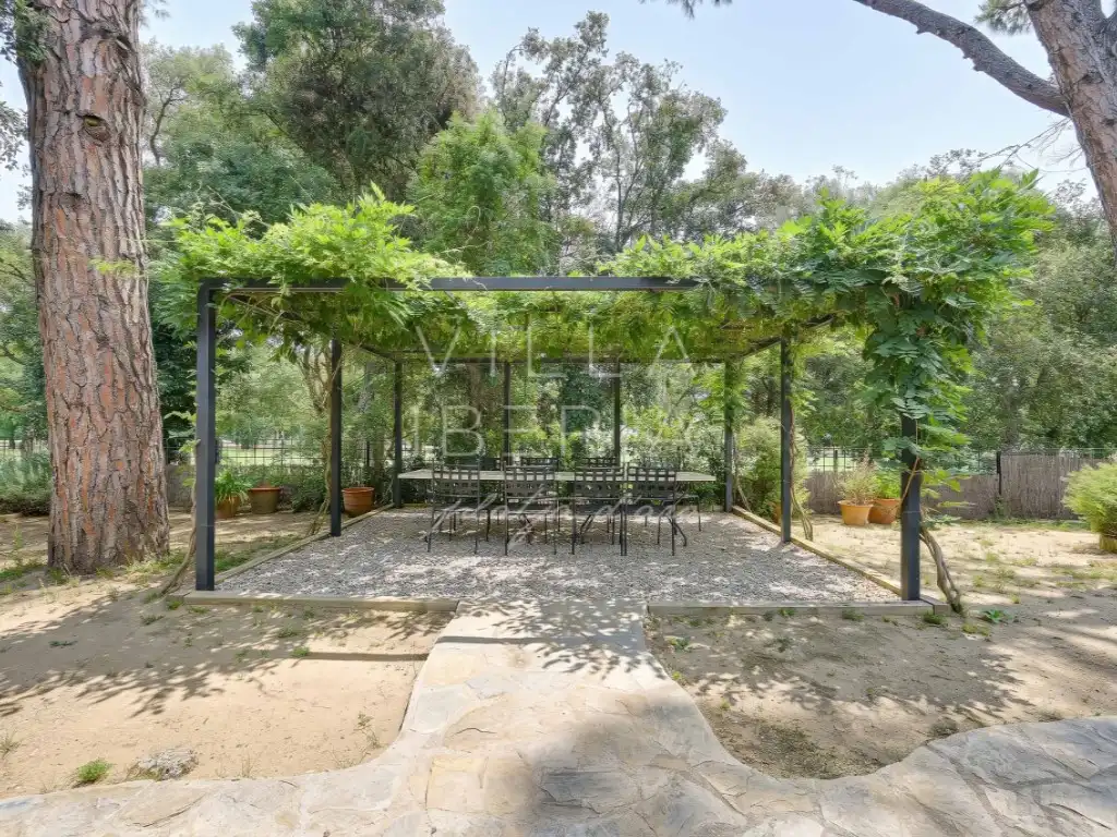 Garten von Haus oder Chalet zum Verkauf in Santa Cristina d'Aro mit Klimaanlage, Heizung und Privatgarten