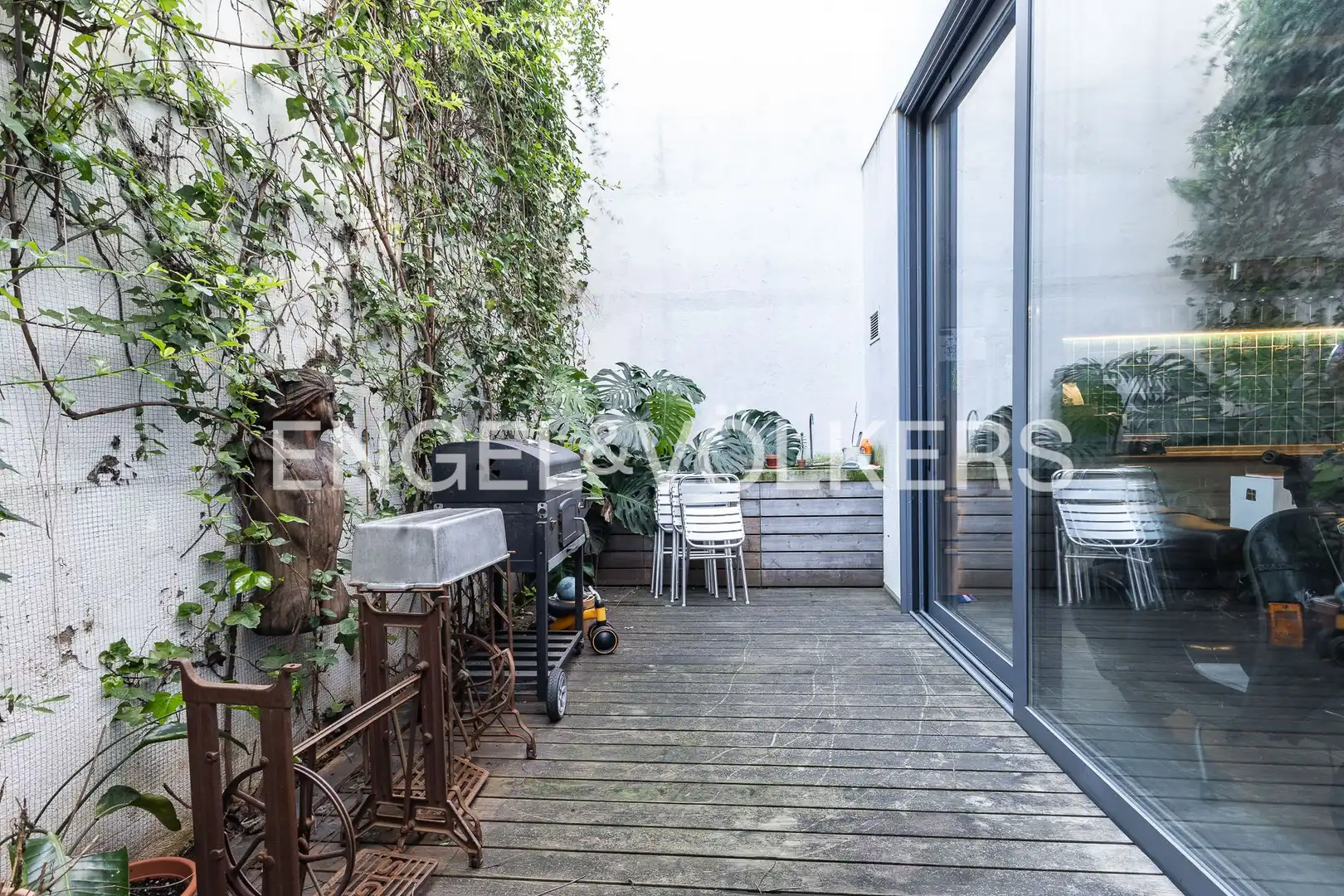Terrasse von Wohnungen zum Verkauf in Badalona mit Klimaanlage, Heizung und Terrasse