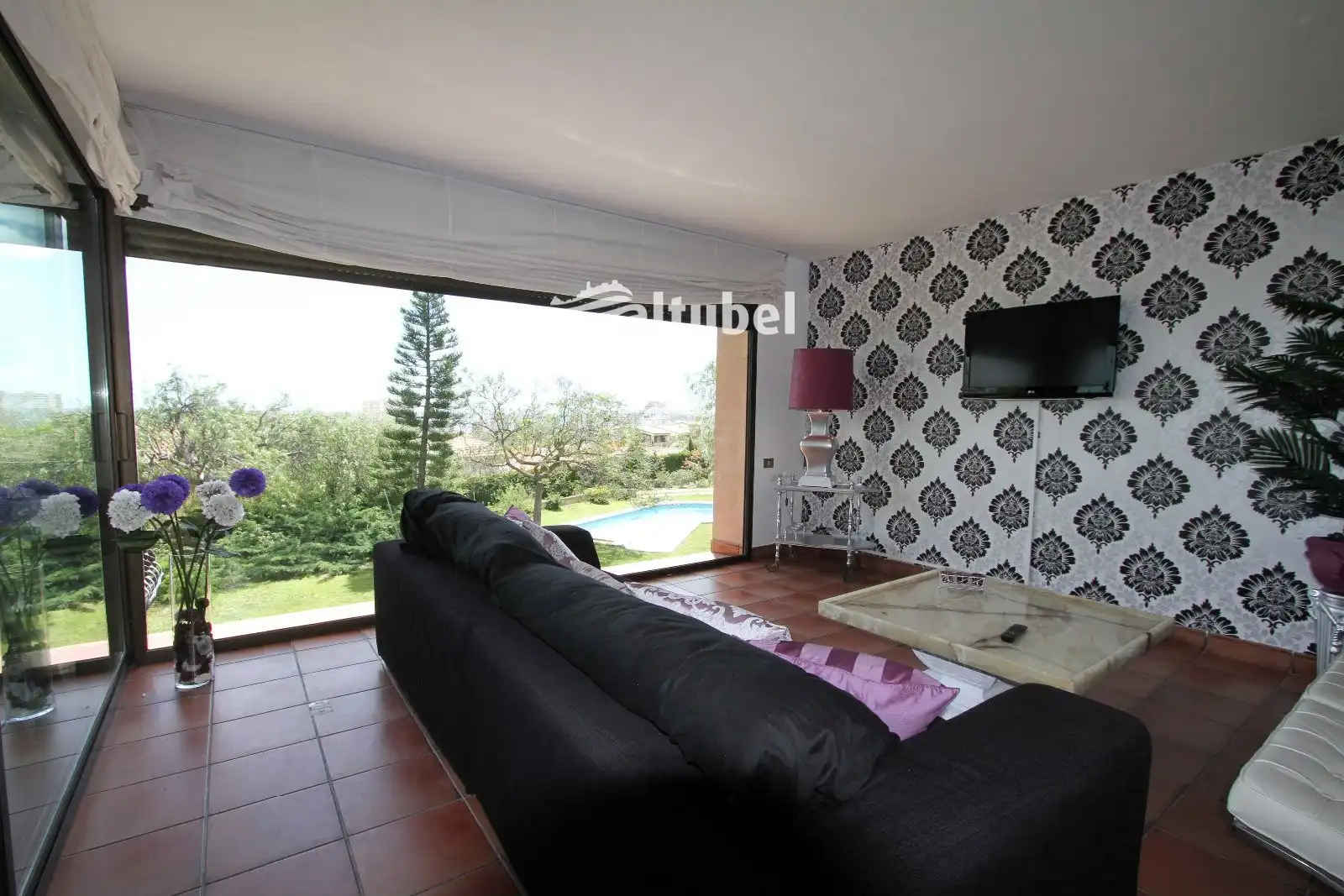 Living room of Houses for sale in Peñíscola / Peníscola  with Terrace, Storage room and Swimming Pool
