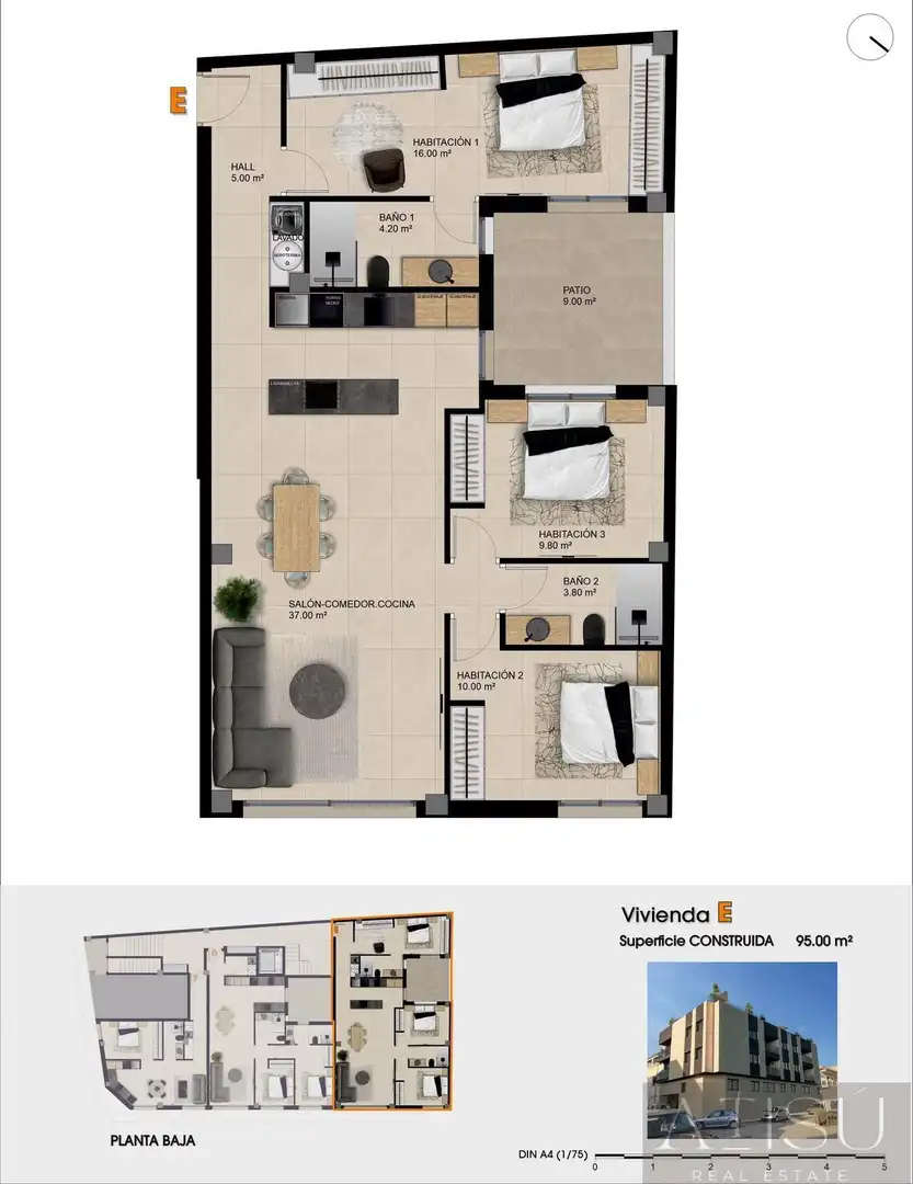 Appartement compact avec piscine à vendre à Catral, imagen 7