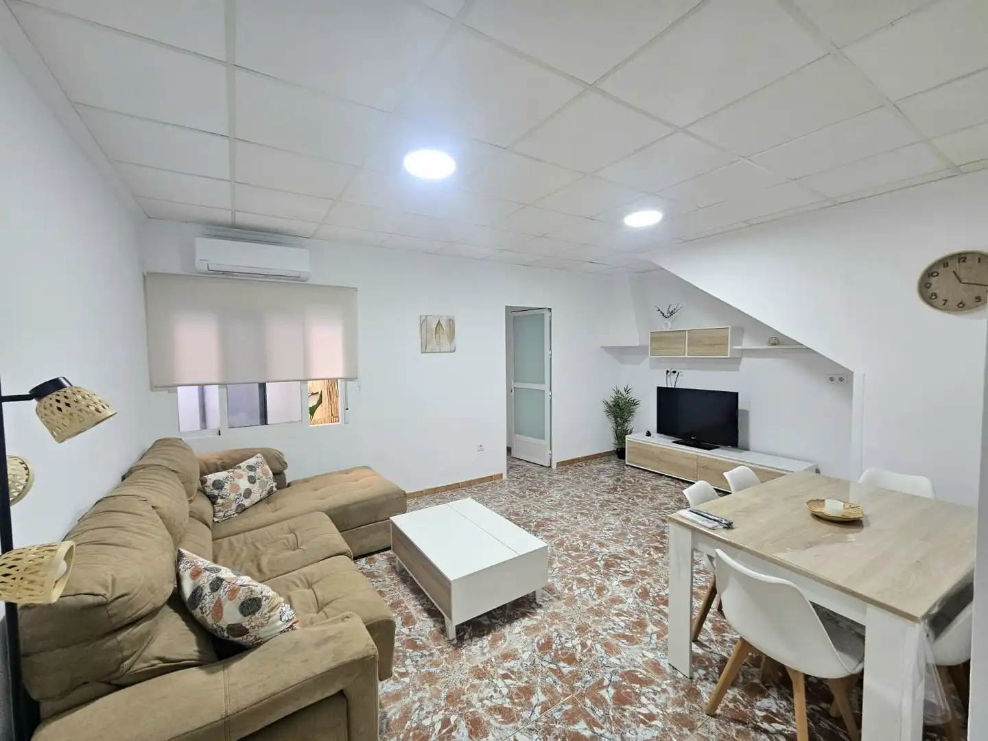 Sala d'estar de Casa o xalet de lloguer en Águilas amb Terrassa