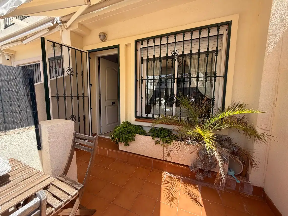 Terraza de Casa adosada en venta en Santa Pola con Terraza y Piscina comunitaria