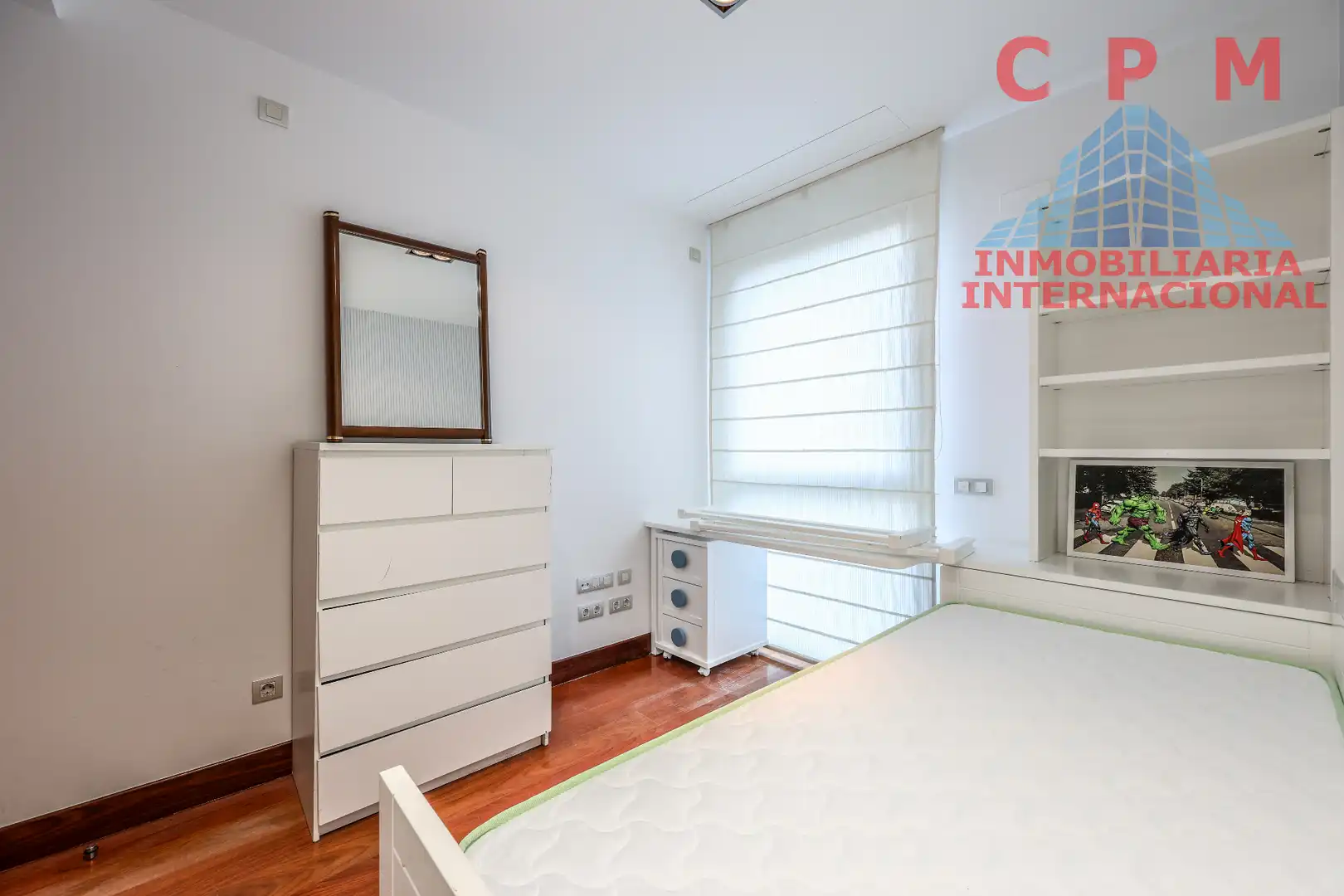Dormitori de Pis de lloguer en Madrid amb Aire condicionat, Calefacció i Parquet