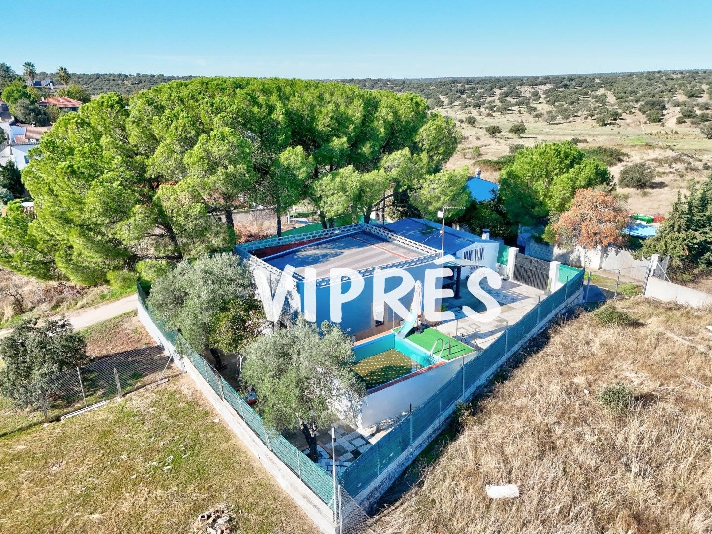 Piscina de Casa o xalet en venda en Mérida amb Aire condicionat i Piscina