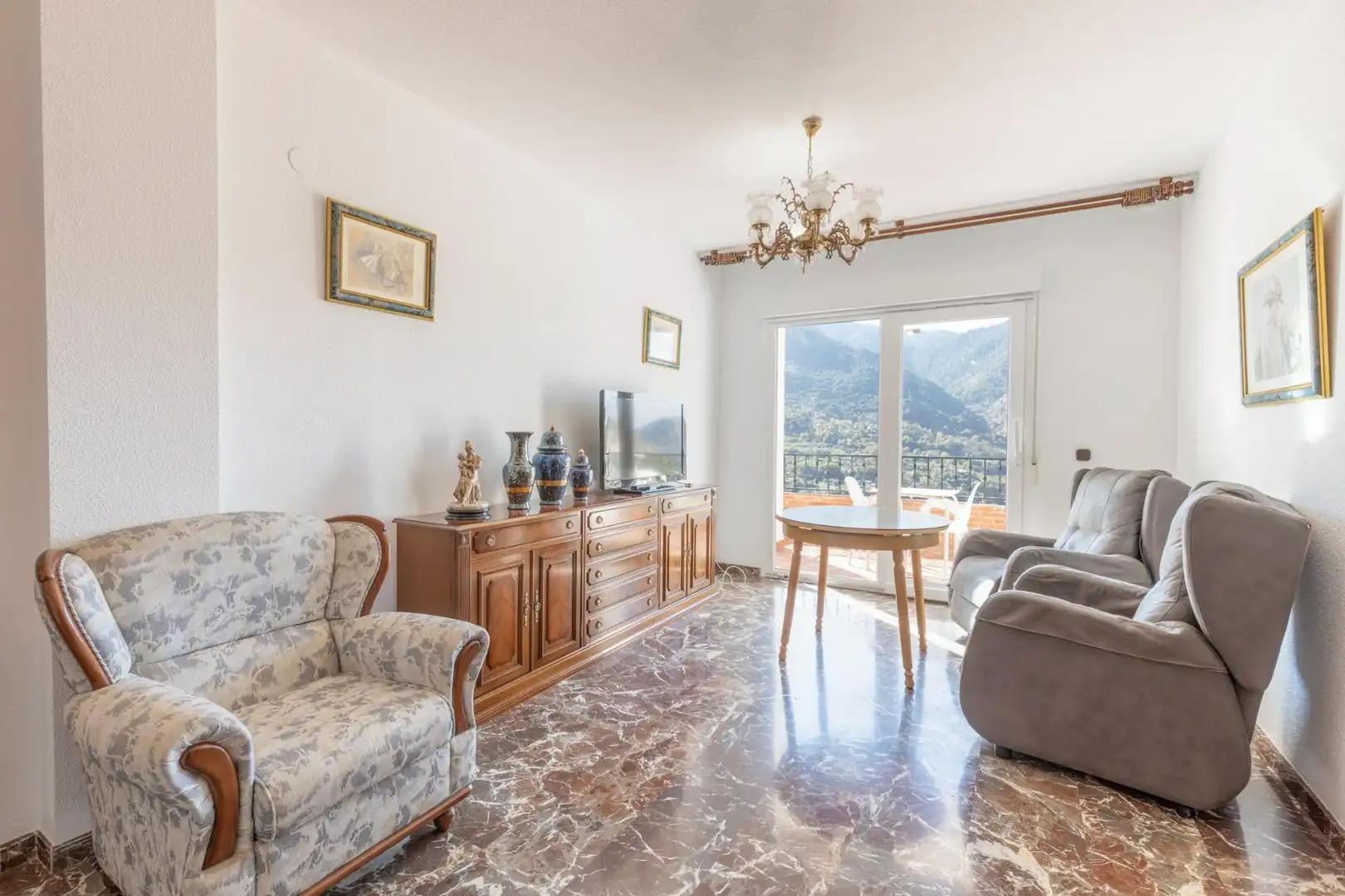 Living room of Flat for sale in Güéjar Sierra  with Terrace