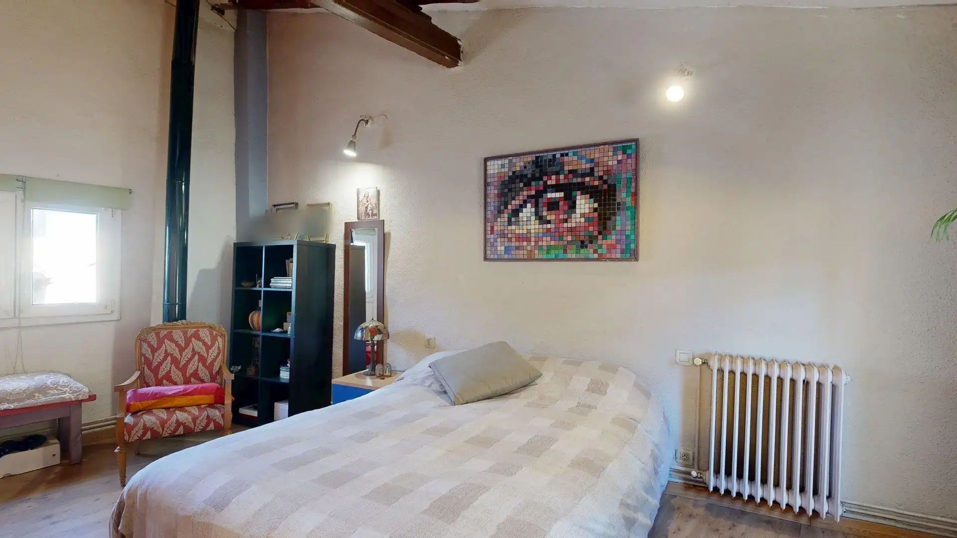 Habitación de Casa o chalet en venta en Ejea de los Caballeros con Calefacción y Terraza