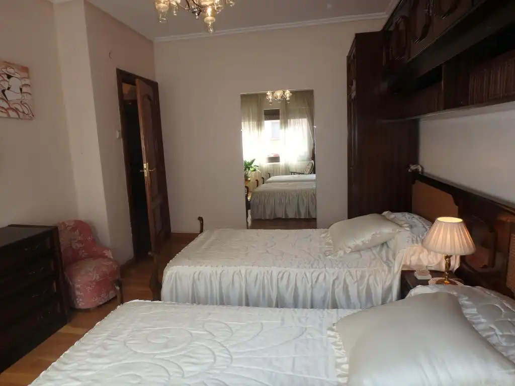 Schlafzimmer von Wohnung zum Verkauf in  Pamplona / Iruña mit Heizung und Terrasse
