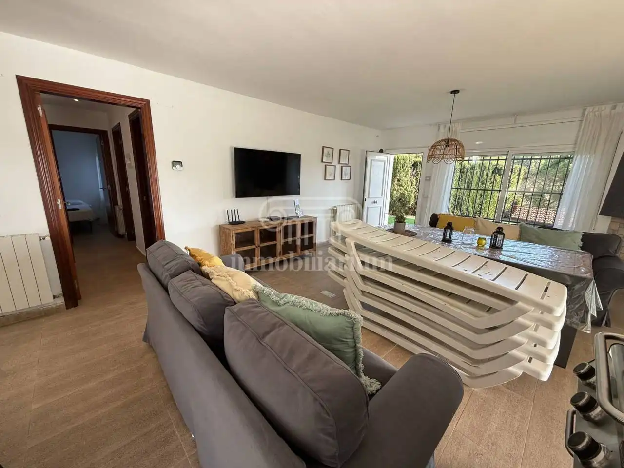 Vista exterior de Casa o xalet en venda en Lloret de Mar amb Calefacció, Jardí privat i Terrassa