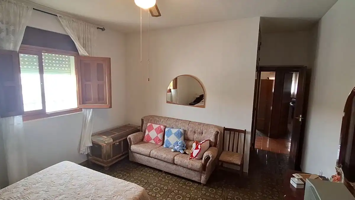 Sala d'estar de Finca rústica en venda en Horcajo de los Montes amb Calefacció, Jardí privat i Terrassa