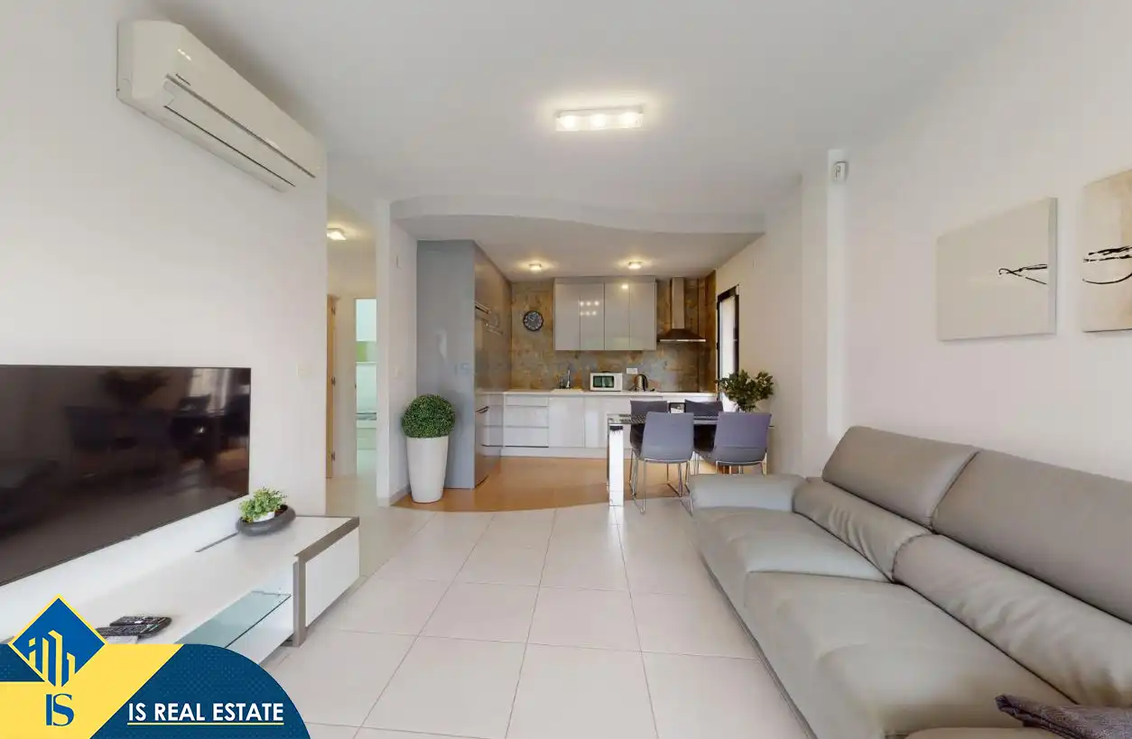 Sala d'estar de Casa o xalet de lloguer en Orihuela amb Aire condicionat, Calefacció i Jardí privat