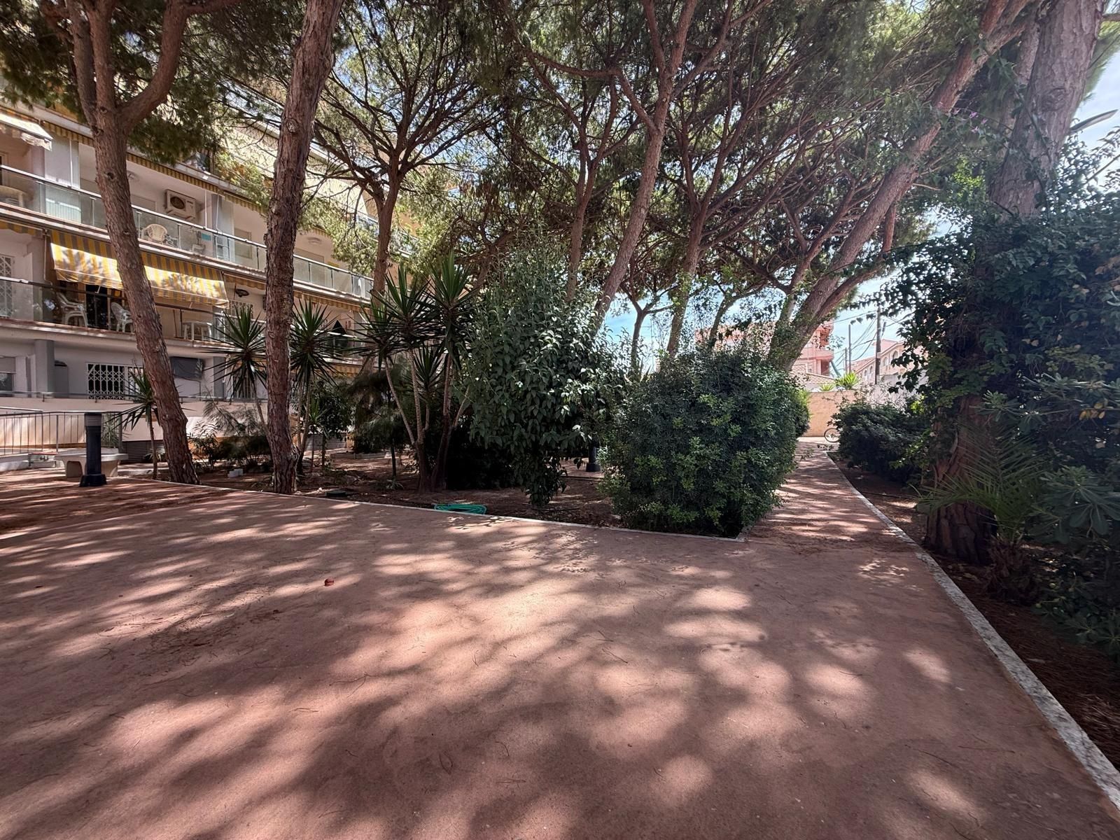 Vista exterior de Àtic en venda en San Pedro del Pinatar amb Aire condicionat, Jardí privat i Terrassa