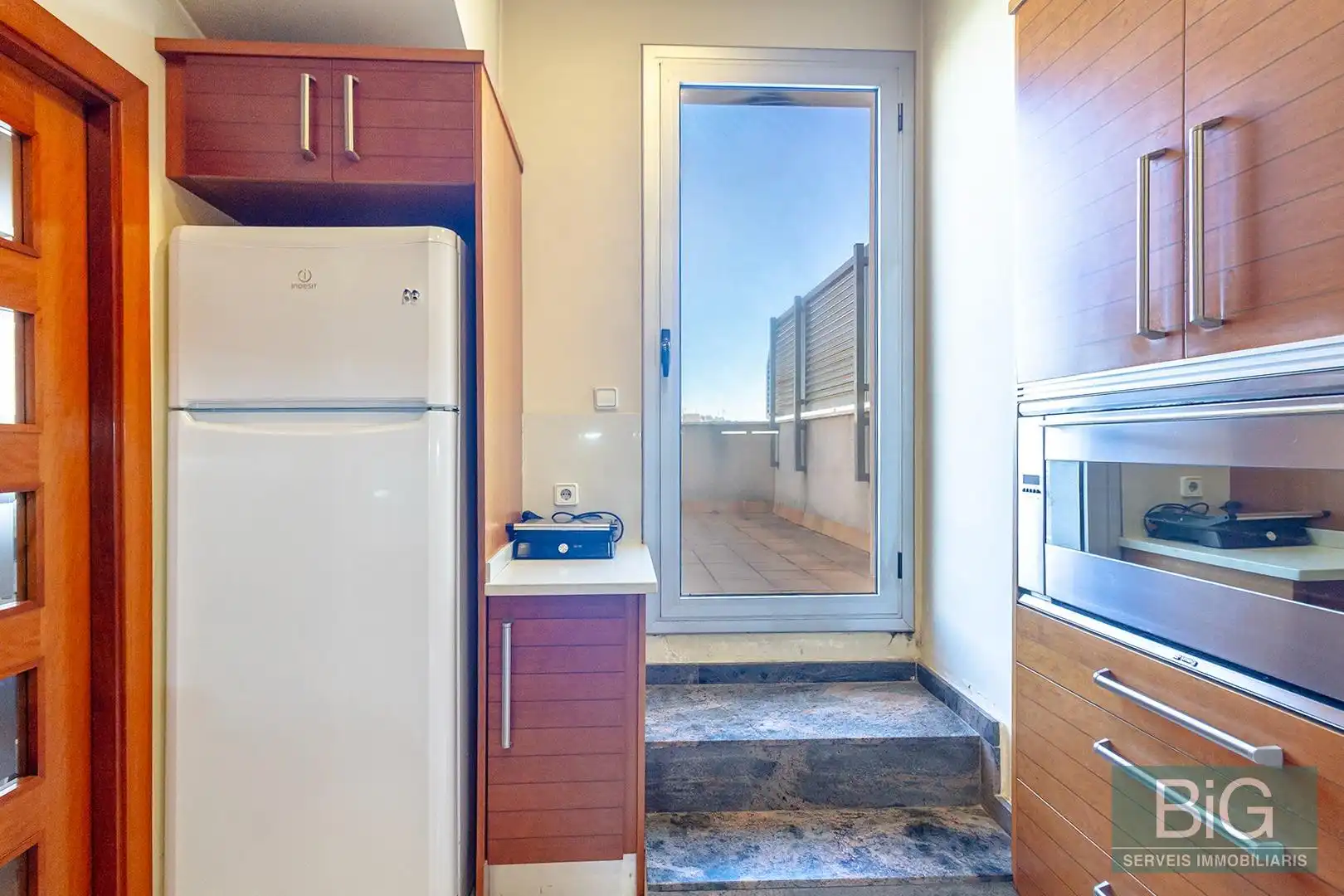 Cocina de Ático en venta en Mataró con Aire acondicionado, Calefacción y Parquet