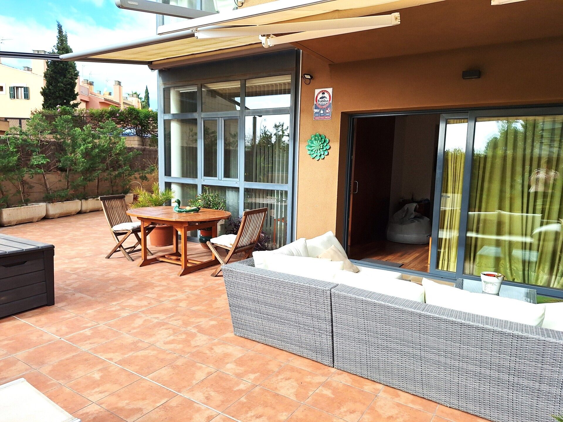 Terrace of Planta baja for sale in  Palma de Mallorca  with Air Conditioner, Heating and Private garden