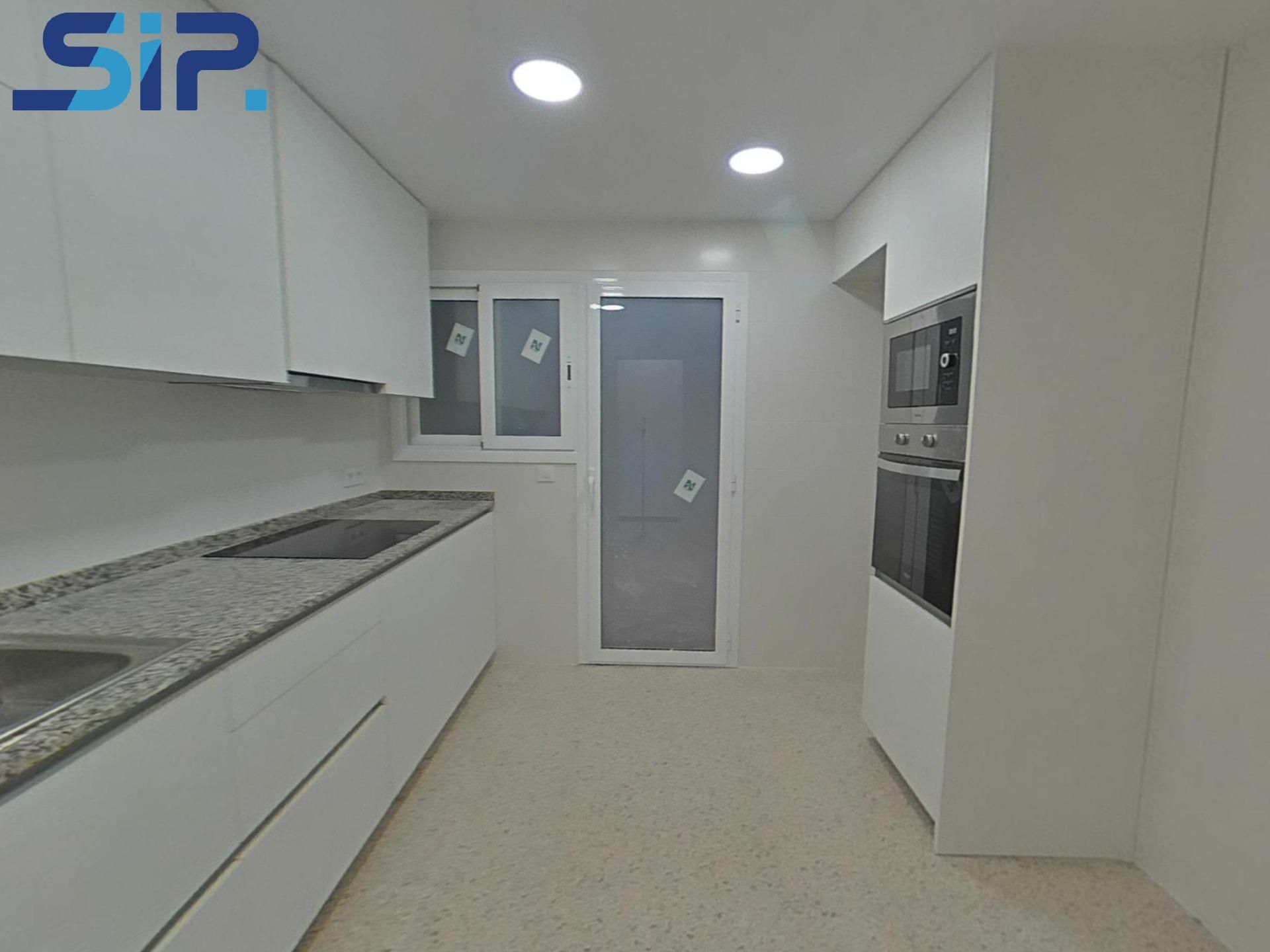 Cuina de Pis de lloguer en Puigdàlber amb Aire condicionat, Calefacció i Terrassa