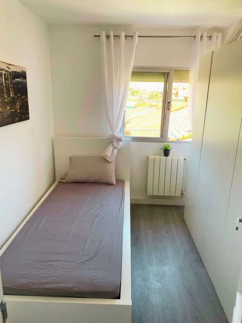 Schlafzimmer von Wohnung zum Verkauf in Alcobendas mit Klimaanlage, Heizung und Terrasse