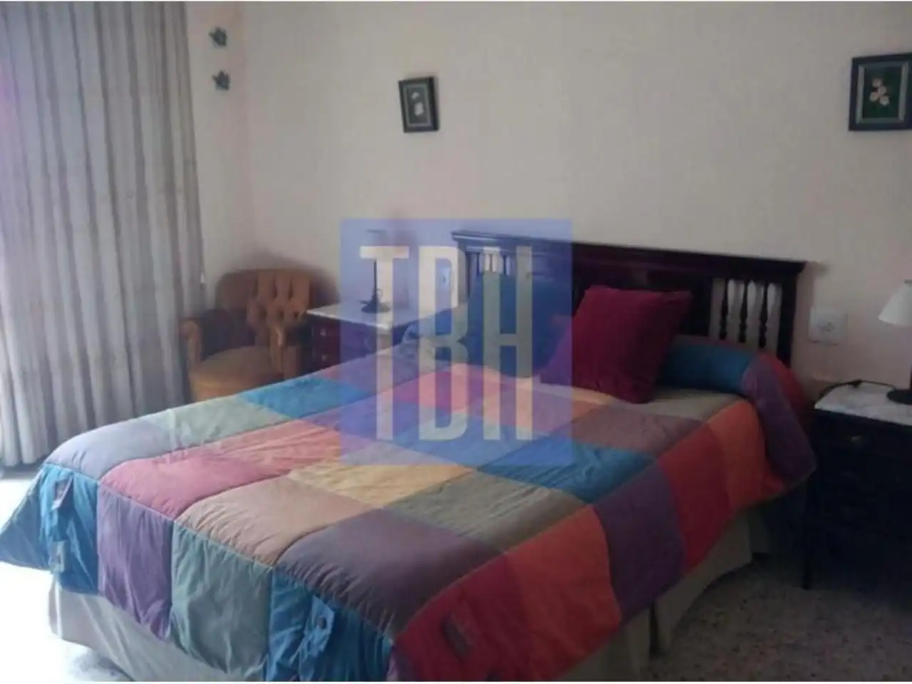 Bedroom of Flat for rent in Ourense Capital   with Heating, Parquet flooring and Furnished