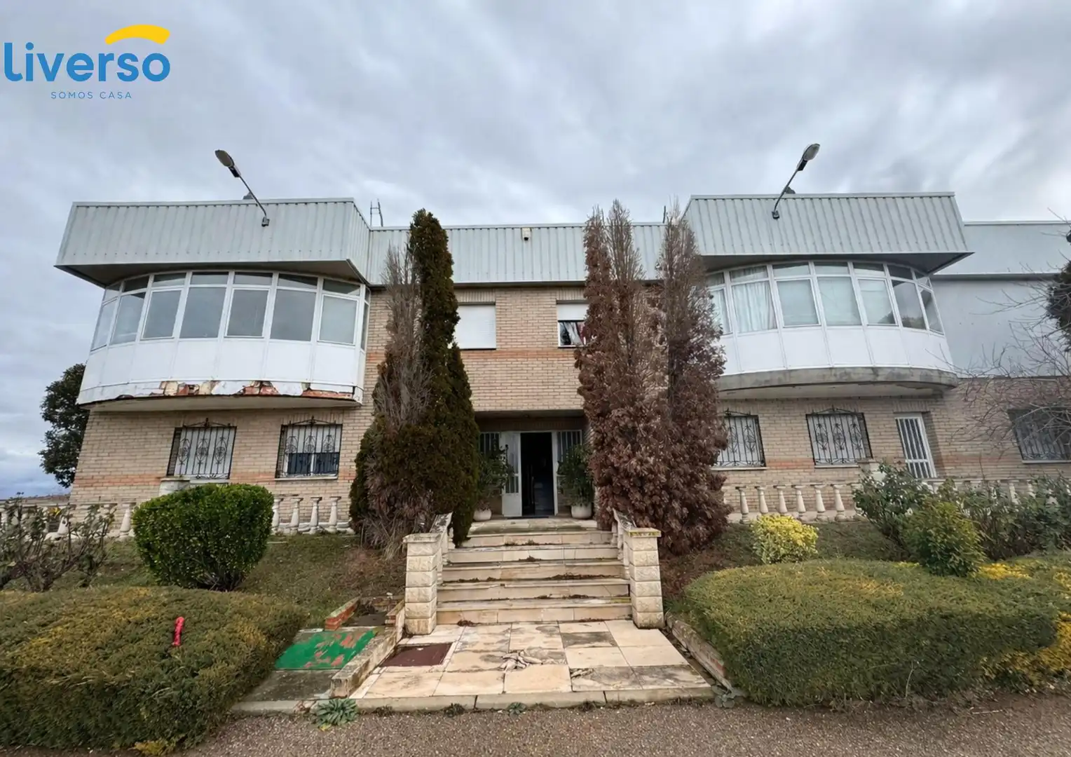 Vista exterior de Nave industrial en venta en La Sequera de Haza 