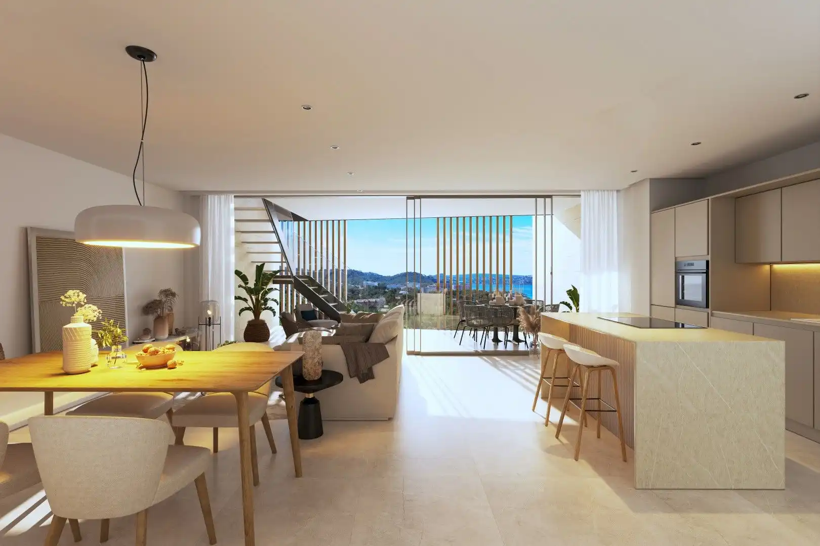 Living room of Attic for sale in Fígols  with Air Conditioner, Heating and Private garden