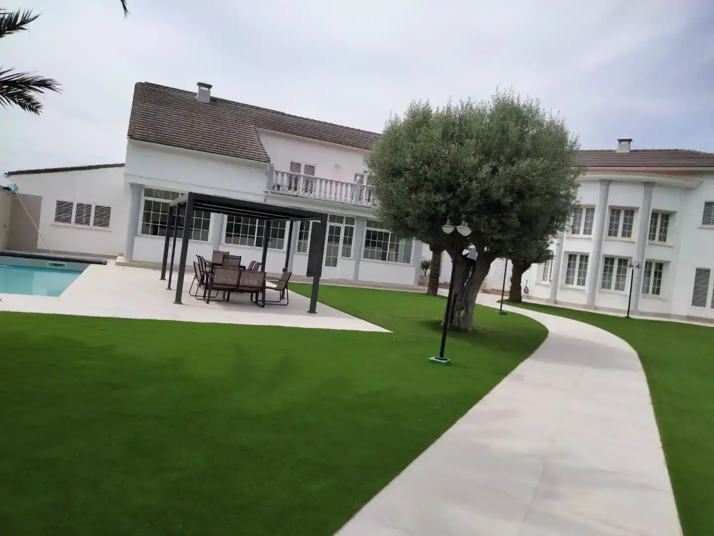 Terrassa de Casa o xalet en venda en Godella amb Aire condicionat, Jardí privat i Traster
