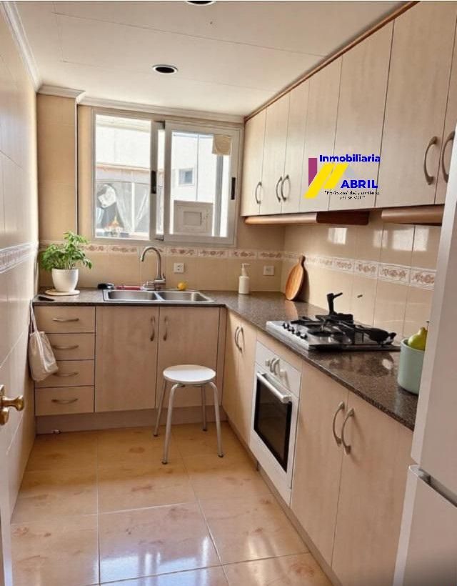 Kitchen of Flat for sale in  Valencia Capital  with Terrace and Balcony