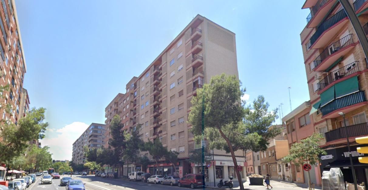 Exterior view of Flat for sale in  Zaragoza Capital  with Heating, Parquet flooring and Terrace