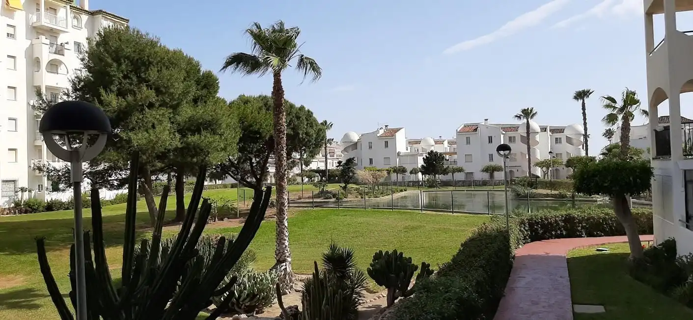 Garten von Wohnungen zur Miete in Torrox mit Klimaanlage, Heizung und Terrasse