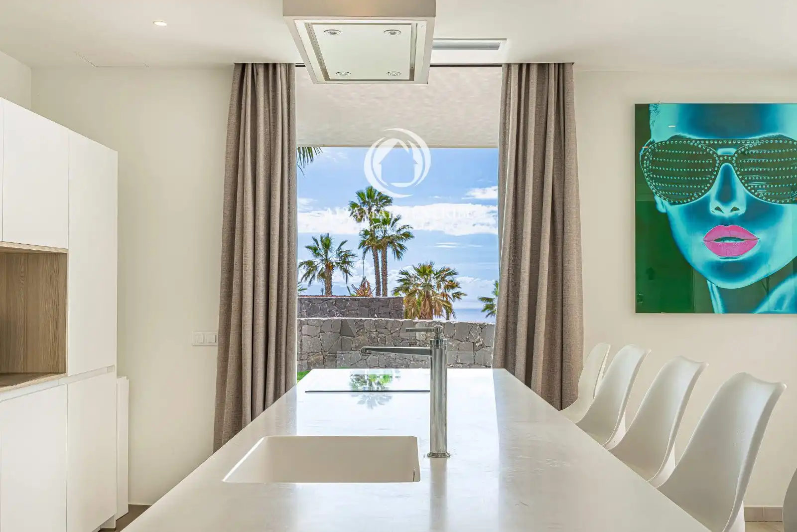 Comedor de Casa o chalet de alquiler en Guía de Isora con Terraza, Trastero y Piscina
