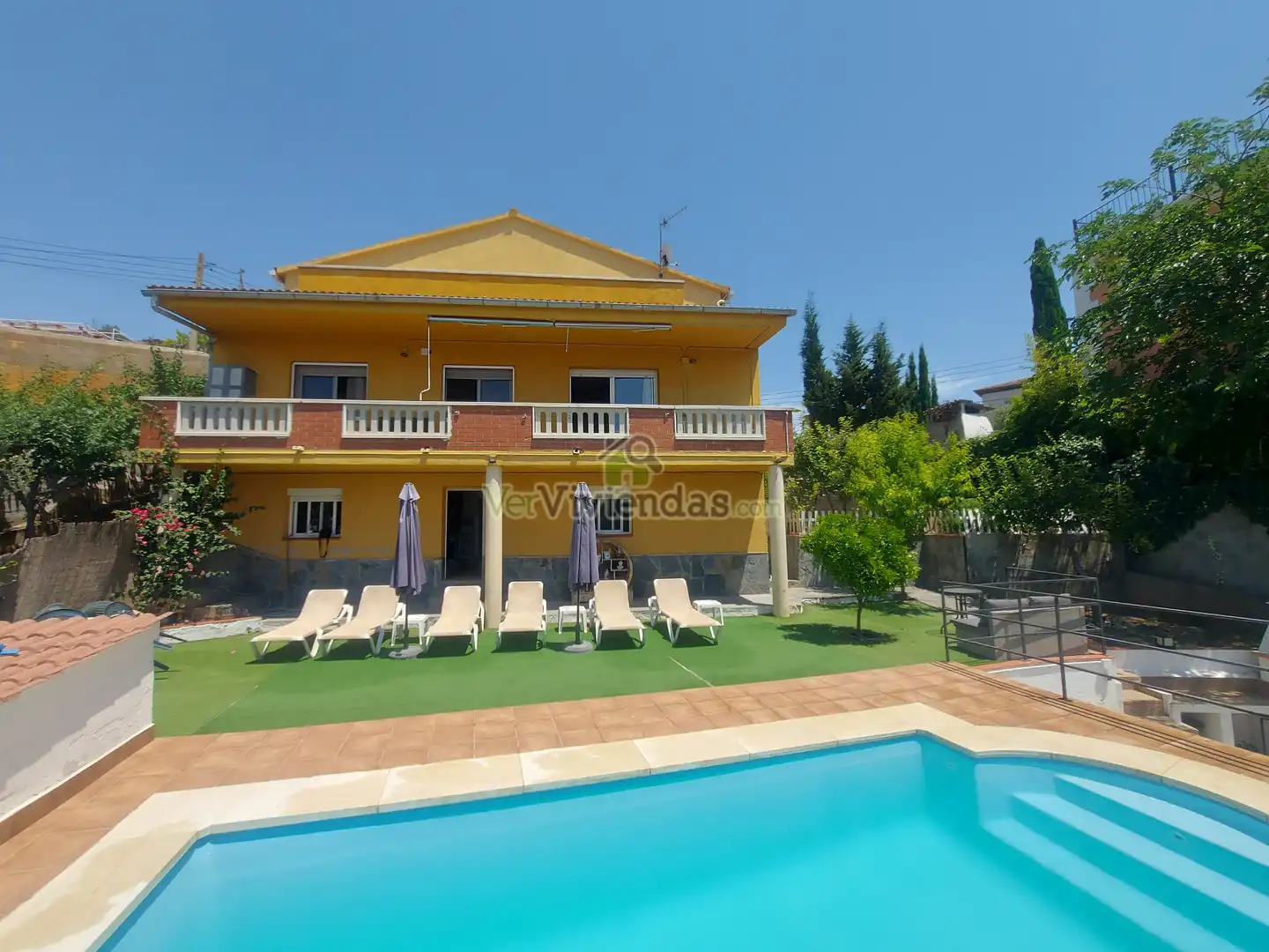 Jardí de Casa o xalet en venda en Olivella amb Calefacció, Jardí privat i Parquet