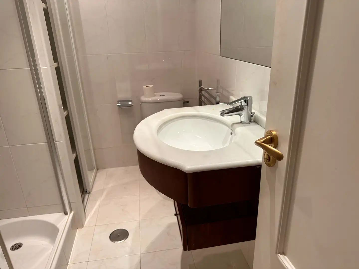 Bathroom of Flat for rent in Santander  with Heating, Parquet flooring and Terrace
