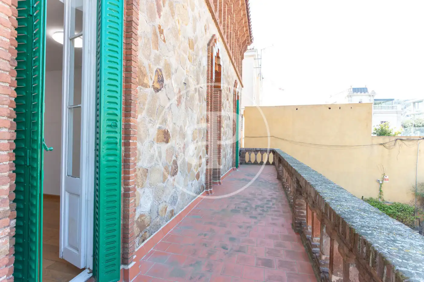 Terrace of Houses for rent in Barcelona  with Air Conditioner, Heating and Private garden