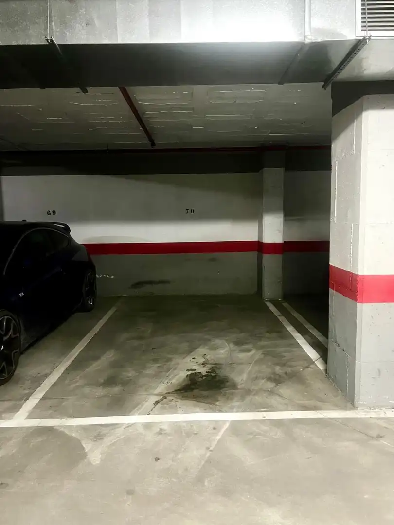 Parking of Flat for sale in Málaga  with Private garden, Storage room and Community pool