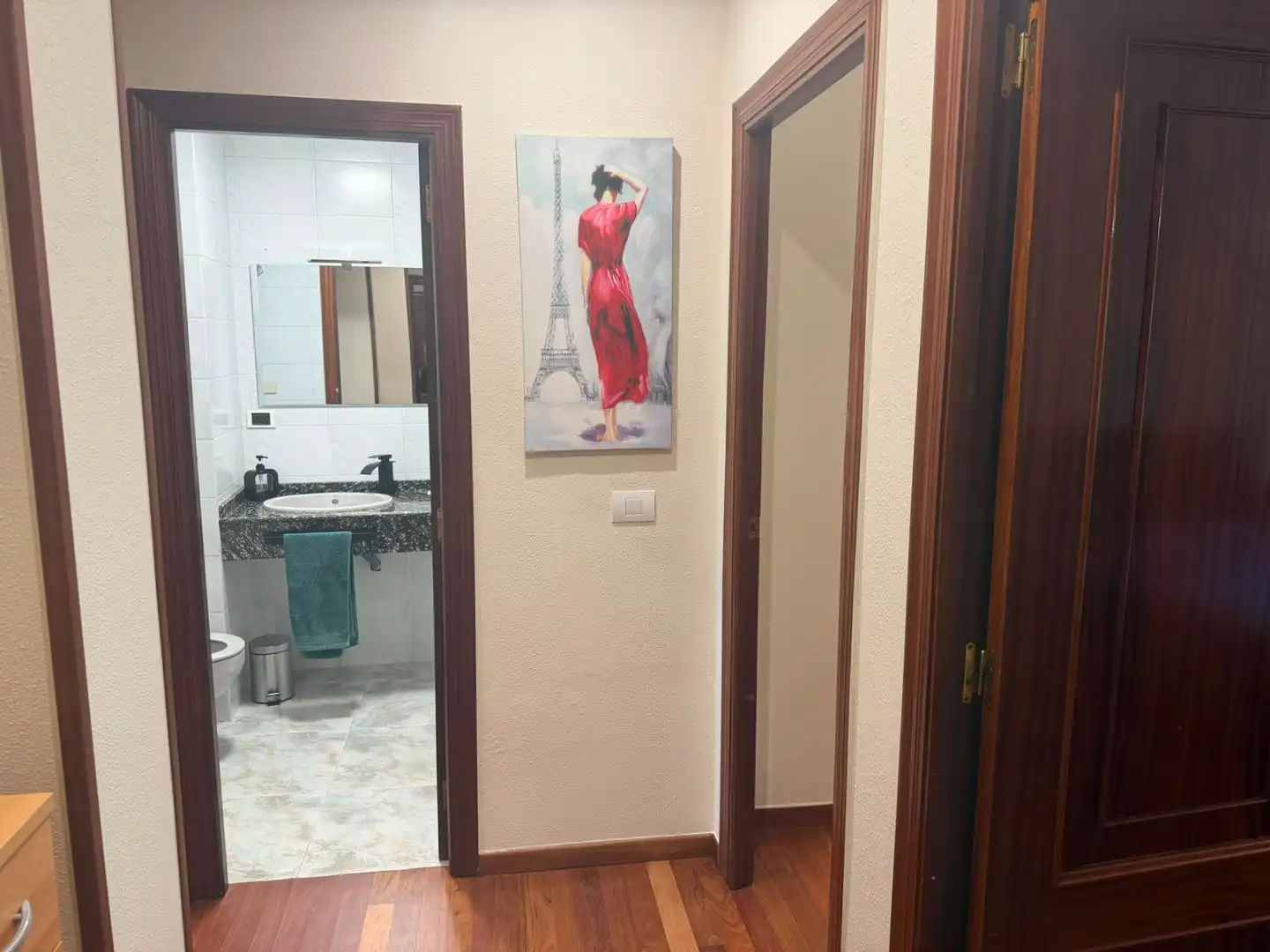 Baño de Piso de alquiler en Lugo con Calefacción, Terraza y Amueblado