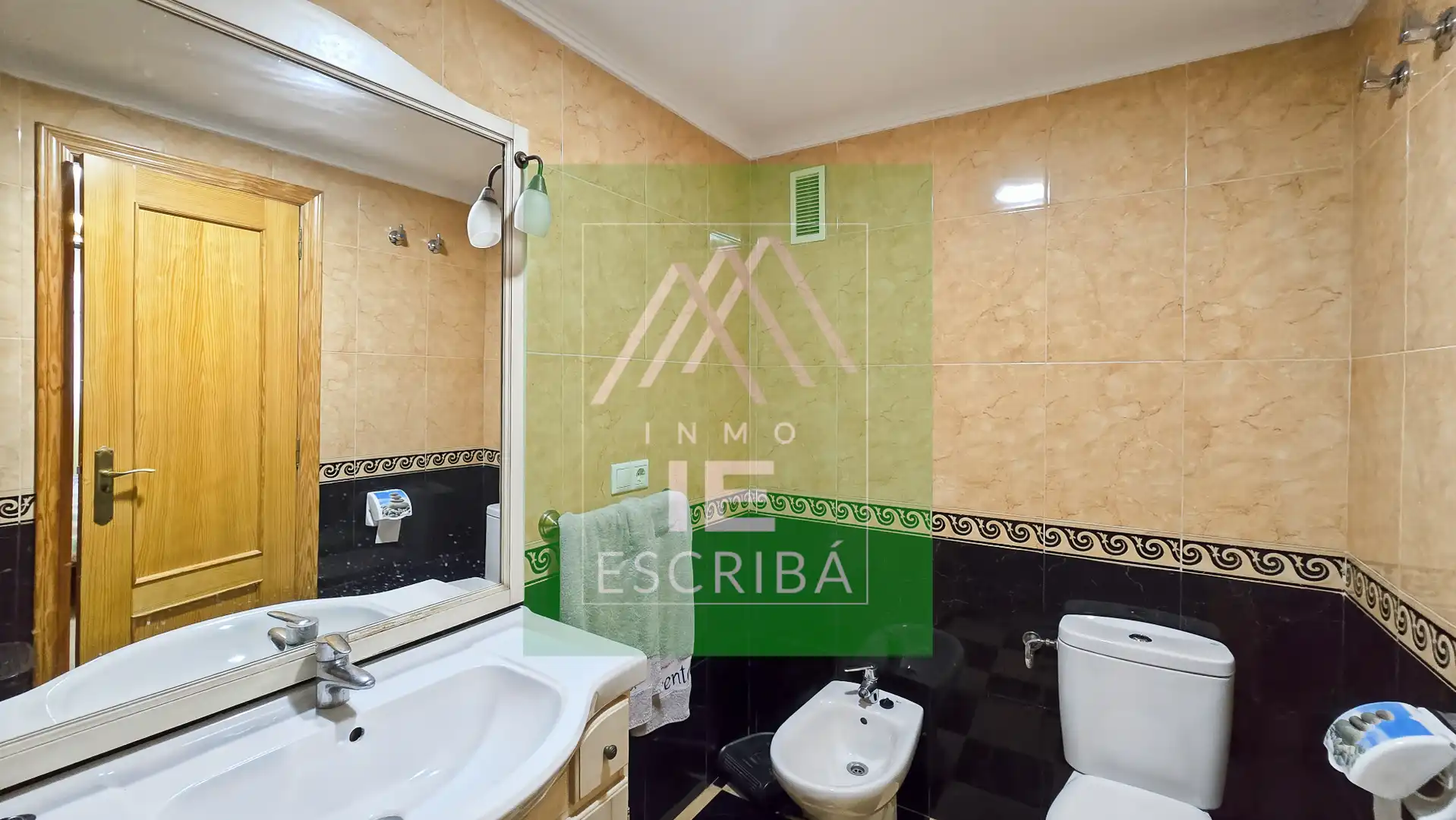 Bathroom of Flat for sale in Catadau  with Air Conditioner and Terrace