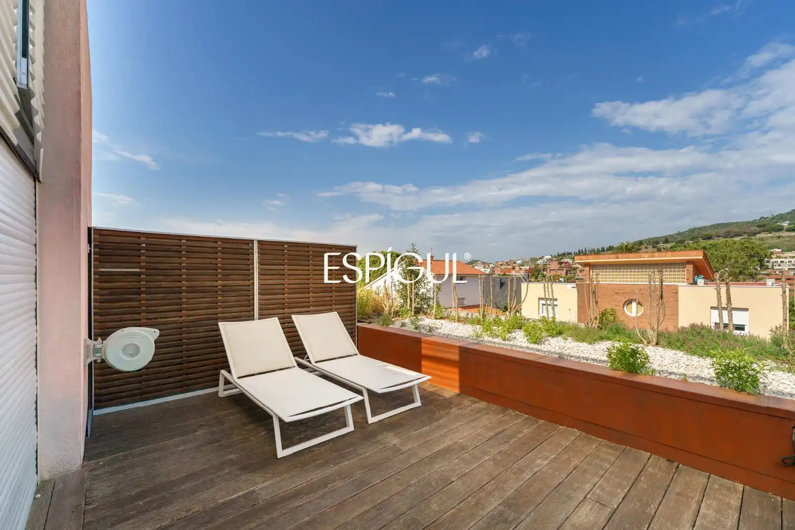 Terrassa de Dúplex en venda en Tiana amb Aire condicionat, Calefacció i Parquet