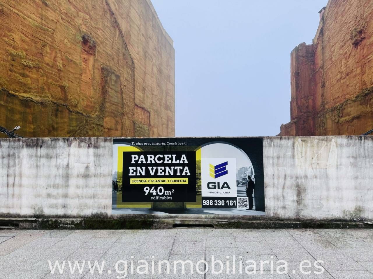 Vista exterior de Terreny en venda en O Porriño  