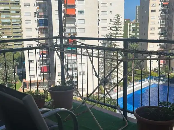Terraza de Piso en venta en Fuengirola con Jardín privado, Terraza y Balcón